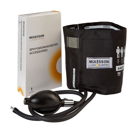 McKesson LUMEON Blood Pressure Cuff and Bulb, Adult, 23 to 40 cm