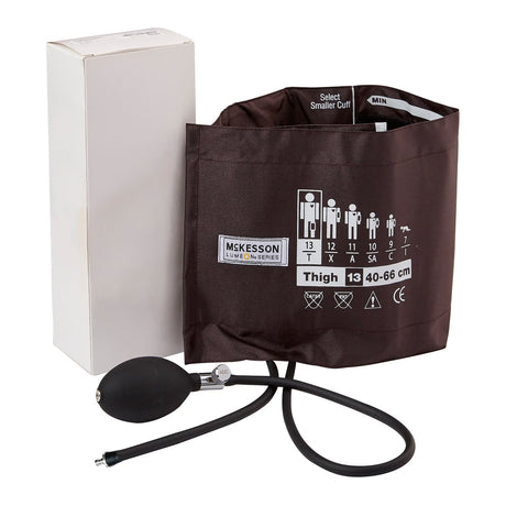 McKesson LUMEON Blood Pressure Cuff and Bulb, Thigh, 40 to 66 cm