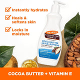 Palmers Cocoa Butter Formula with Vitamin E Body Lotion Pump Bottle, 13.5 fl oz