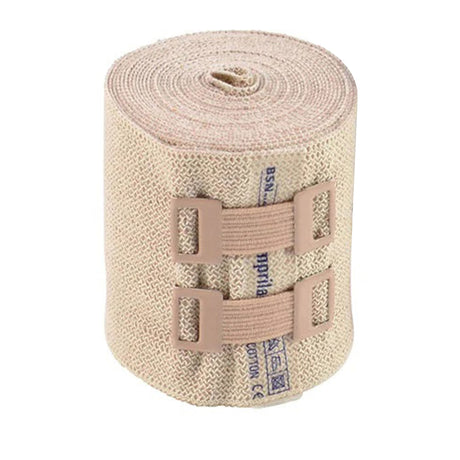 Comprilan Compression Bandage, Clip Detached Closure, Tan, Cotton, NonSterile, 2.4" x 5.5' - 01026000-Single - LL Medico