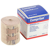 Comprilan Compression Bandage, Clip Detached Closure, Tan, Cotton, NonSterile, 2.4" x 5.5' - 01026000-Single - LL Medico