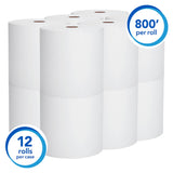 Scott Essential Paper Towel, Hardwound Roll, 8" x 800', White, Paper - 01040 - LL Medico