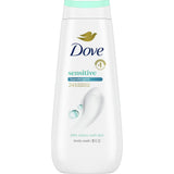 Dove Sensitive Skin Body Wash, Unscented, 12 fl oz