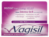 Vagisil Maximum Strength Anti-Itch Cream, Benzocaine 20% - Resorcinol 3%, 1 oz Tube - 01150900372 - LL Medico