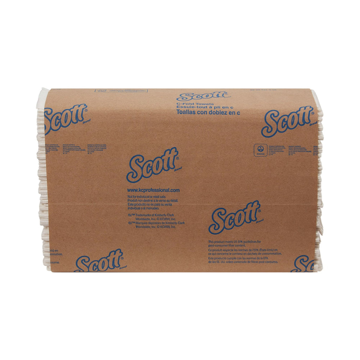 Scott Essential, C-Fold Paper Towel, White, Paper, 10.125 x 13.15" - 01510 - LL Medico