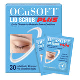 OCuSOFT Lid Scrub Plus Eyelid Cleanser, Pre-Moistened Pads - 01571810430 - LL Medico