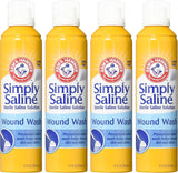 Arm & Hammer Simply Saline Wound Wash Spray, Sterile, 3.1 fl oz (90 mL) - 02260008553 - LL Medico