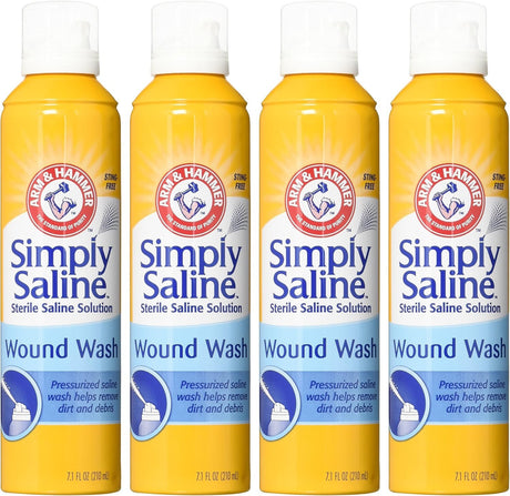 Arm & Hammer Simply Saline Wound Wash, 90 mL Spray Can
