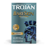 Trojan BareSkin Lubricated Thin Latex Condoms - 02260092674 - LL Medico