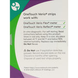 LifeScan OneTouch Verio Blood Glucose Test Strips, 100 Count