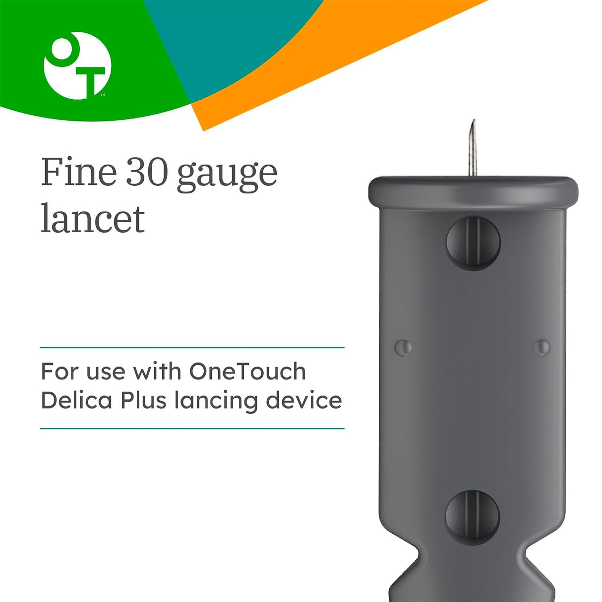 LifeScan OneTouch Delica Plus Lancets, 30 Gauge, 100 Count