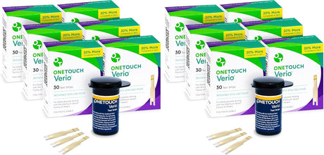 OneTouch Verio Blood Glucose Test Strips, 30 Count