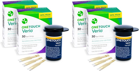 OneTouch Verio Blood Glucose Test Strips, 30 Count
