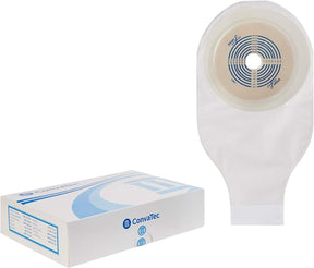 ConvaTec ActiveLife One-Piece Colostomy Pouch, Flat, Cut-to-Fit, Transparent, 12-Inch