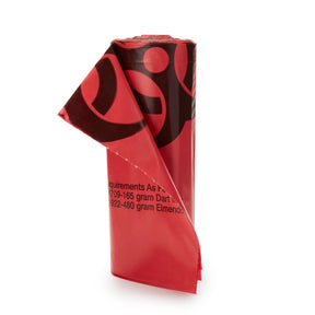 McKesson Biohazard Waste Bag, Infectious Waste, Biohazard Symbol, 30 to 33 gal, Red, LLDPE, 31 x 41" - 03-4771 - LL Medico