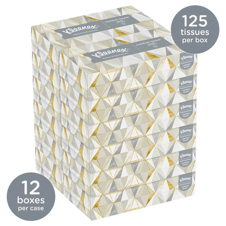 Kleenex Facial Tissue, White, 8.4 x 8.6" - 03076 - LL Medico
