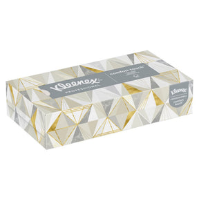 Kleenex Facial Tissue, White, 8.4 x 8.6" - 03076 - LL Medico
