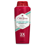 Old Spice Pure Sport High Endurance Body Wash, 18 oz, 4 Pack