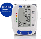 Mabis Digital Wrist Blood Pressure Monitor, Adult Cuff