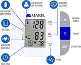 Mabis Digital Blood Pressure Monitor, Adult Arm, Large Cuff