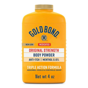 Gold Bond Original Strength Medicated Body Powder, Menthol - 04116701046 - LL Medico
