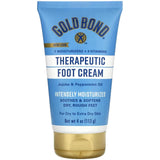 Gold Bond Therapeutic Foot Cream, Jojoba & Peppermint Oil, 4 oz