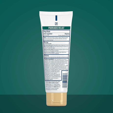 Gold Bond Psoriasis Relief Medicated Multi-Symptom Cream, Salicylic Acid 3%, Unscented, 4 oz