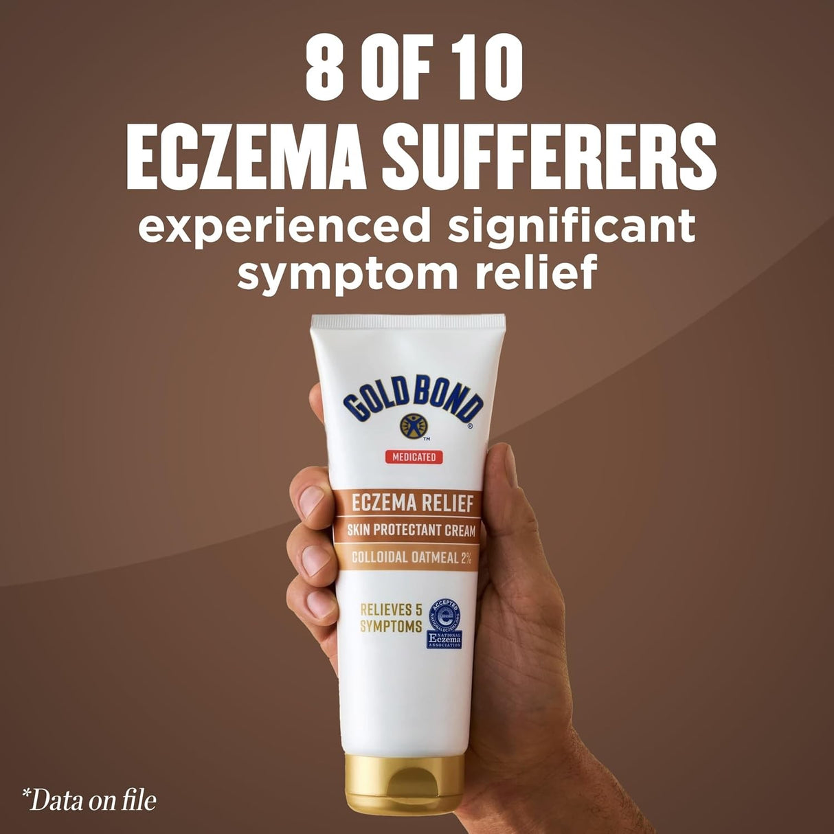 Gold Bond Eczema Relief Skin Protectant Cream, Unscented, 8 oz
