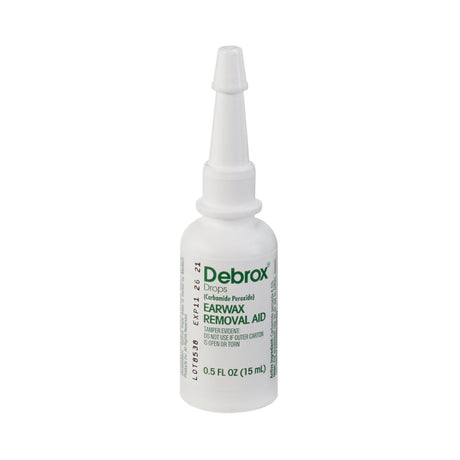 Debrox Earwax Removal Aid Drops, 6.5% Carbamide Peroxide, 0.5 oz