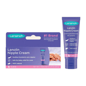 Lansinoh Lanolin Nipple Cream, Unscented, 1.41 oz Tube - 04467710020 - LL Medico