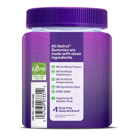 Natrol Melatonin 10 mg Sleep Gummies, Strawberry