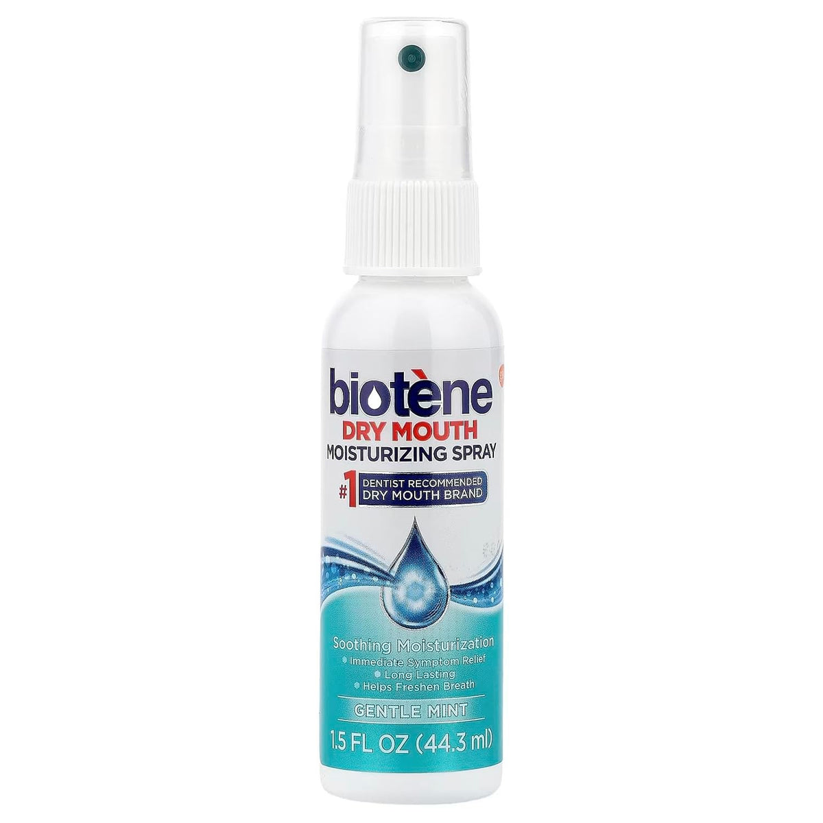 Biotene Dry Mouth Moisturizing Spray, Gentle Mint, 1.5 fl oz