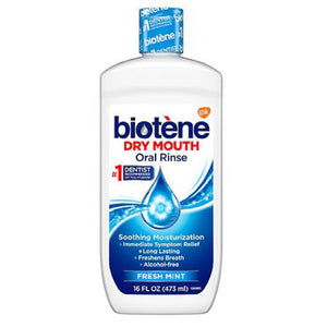 Biotene Dry Mouth Oral Rinse, Fresh Mint, 16 fl oz - 04858200330 - LL Medico