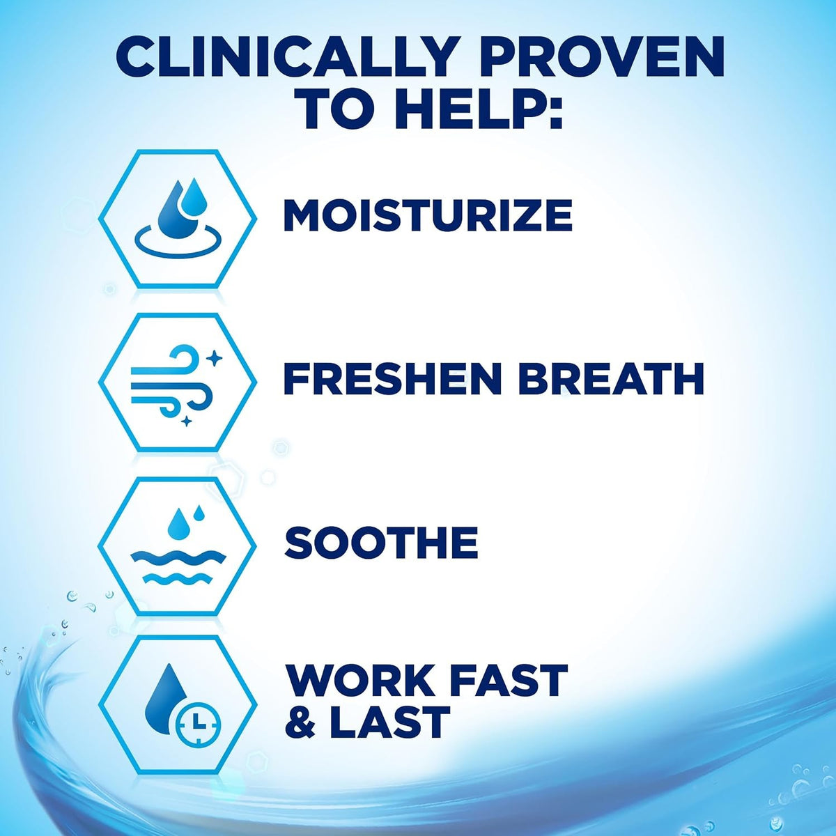 Biotene Dry Mouth Oral Rinse, Fresh Mint, 33.8 fl oz