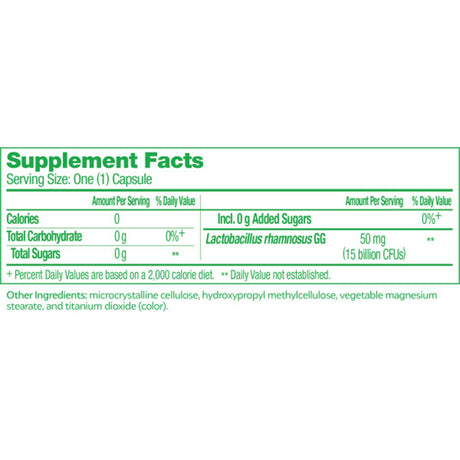 Culturelle Health & Wellness Daily Probiotic Capsules