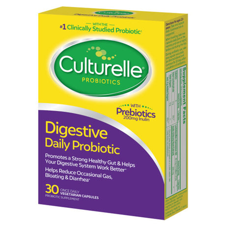 Culturelle Digestive Health Probiotic Capsules, Clinically Studied LGG