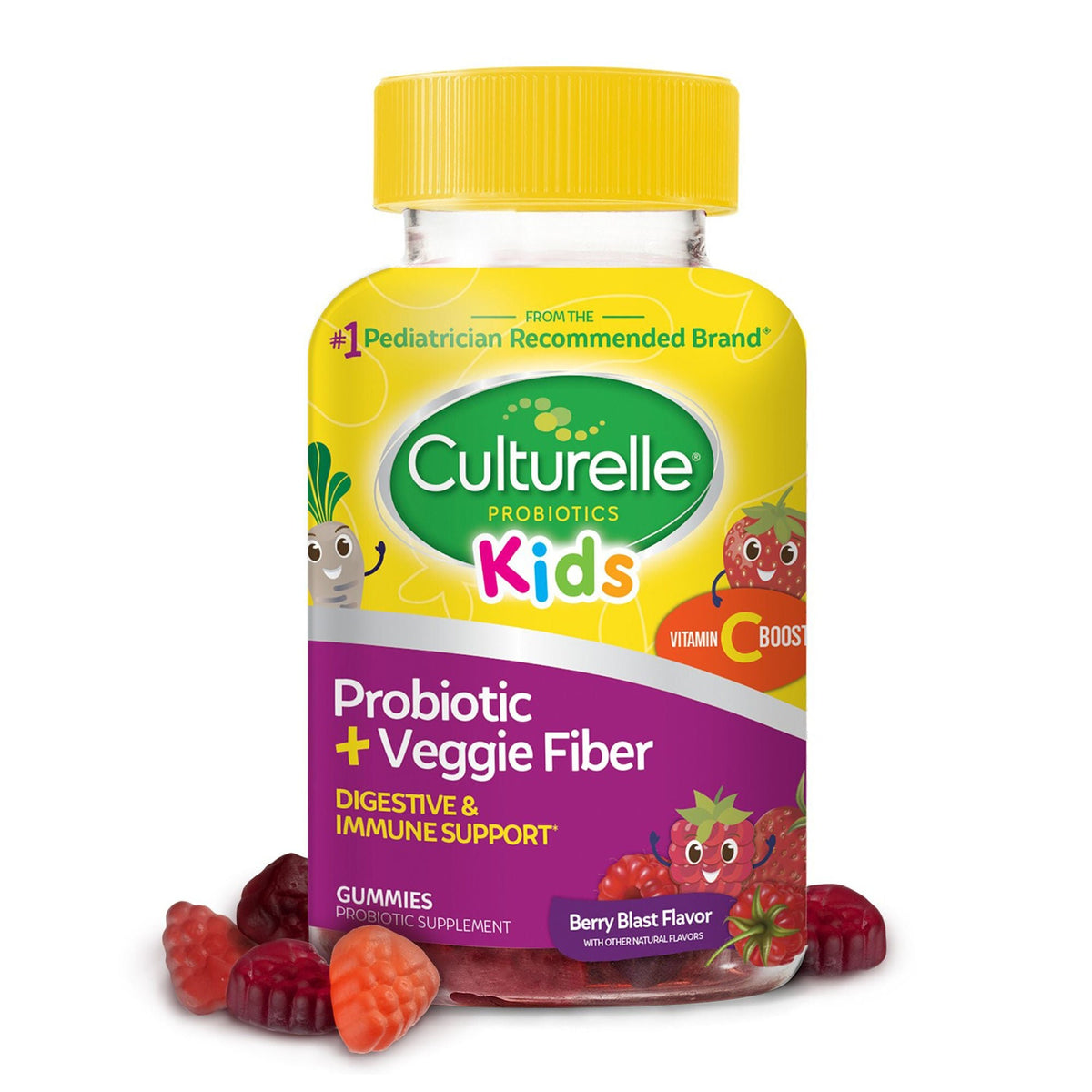 Culturelle Kids Multivitamin + Probiotic Gummies with Lutein, Ages 2+ - 049100401485 - LL Medico