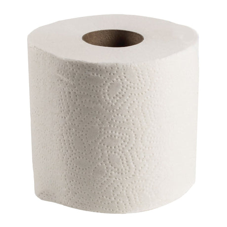 Scott Essential Toilet Tissue, White, 1-Ply, Standard Size, Cored Roll, 1210 Sheets, 4" x 4.1"