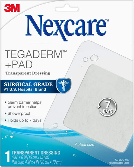 3M Nexcare Transparent Dressing with Pad