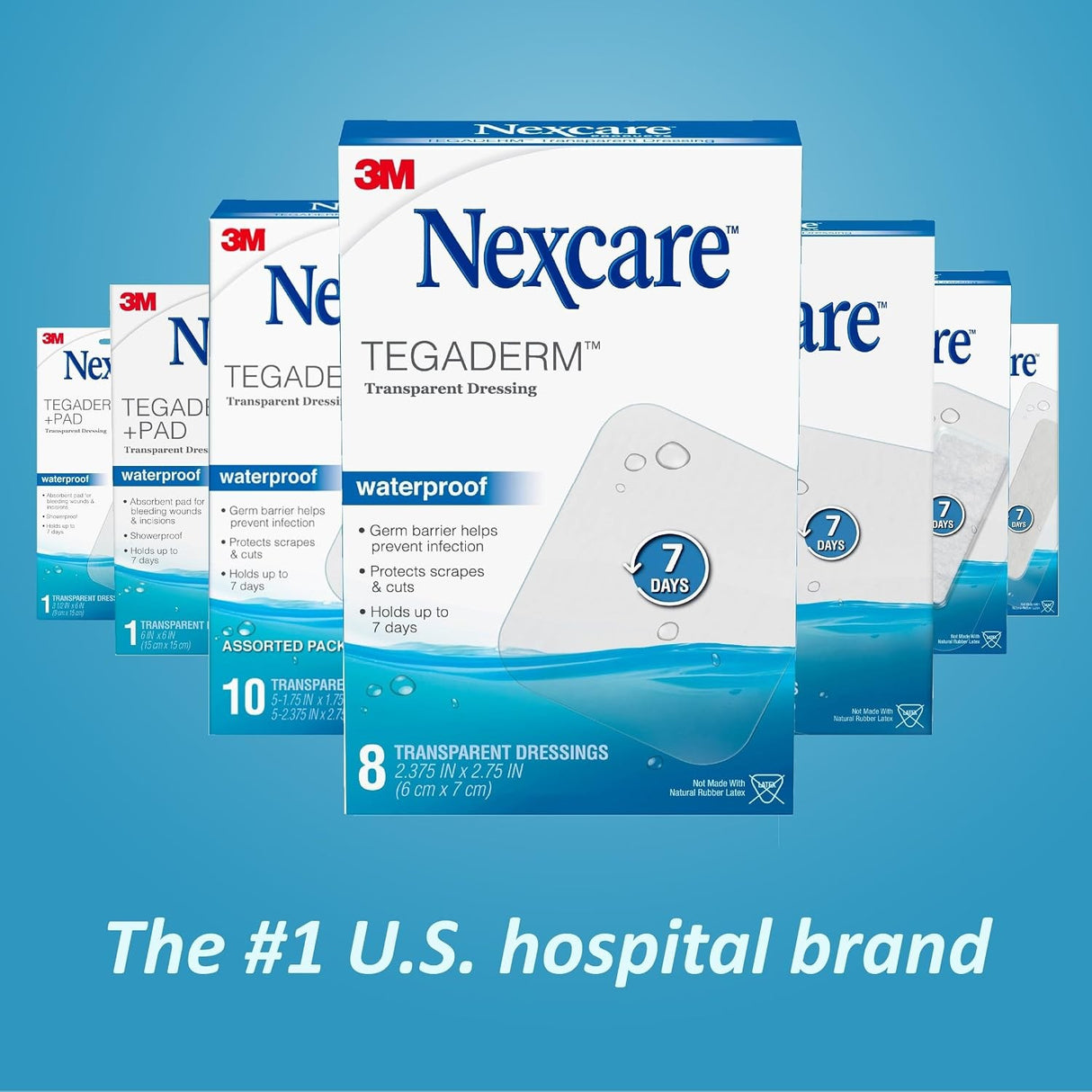 3M Nexcare Transparent Dressing with Pad