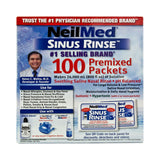 NeilMed Sinus Rinse Kit, Saline Nasal Rinse, Powder for Solution - 05928000200 - LL Medico