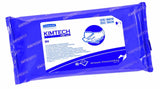 Kimtech W4 Pre-Saturated Cleanroom Wipes, Surface Disinfectant Cleaner, Premoistened, Alcohol Scent, Nonsterile, 9" x 11" - 06070 - LL Medico
