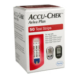 Roche Accu-Chek Aviva Plus Blood Glucose Test Strips, 50 Count