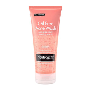 Neutrogena Oil-Free Acne Wash Pink Grapefruit Foaming Scrub, 6.7 fl oz