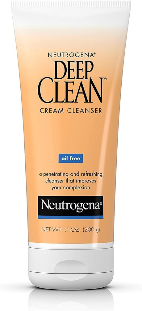 Neutrogena Deep Clean Cream Cleanser, 7 oz
