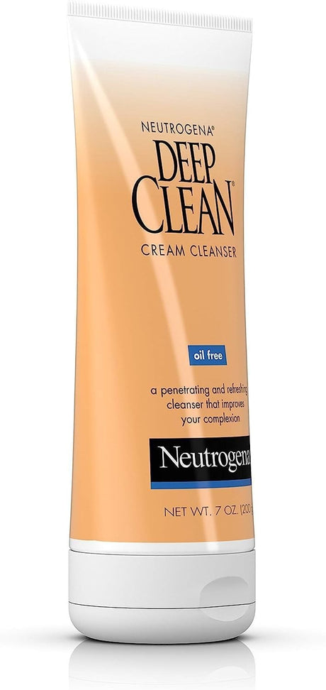 Neutrogena Deep Clean Cream Cleanser, 7 oz