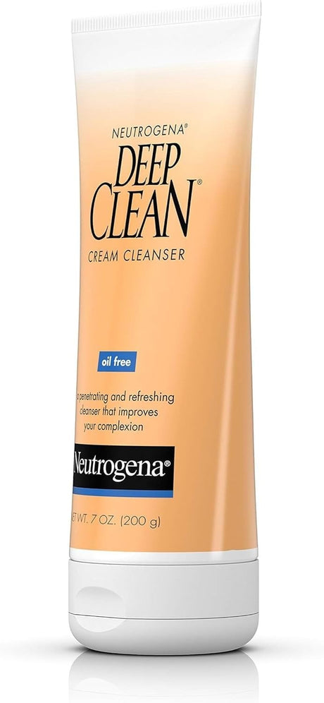 Neutrogena Deep Clean Cream Cleanser, 7 oz