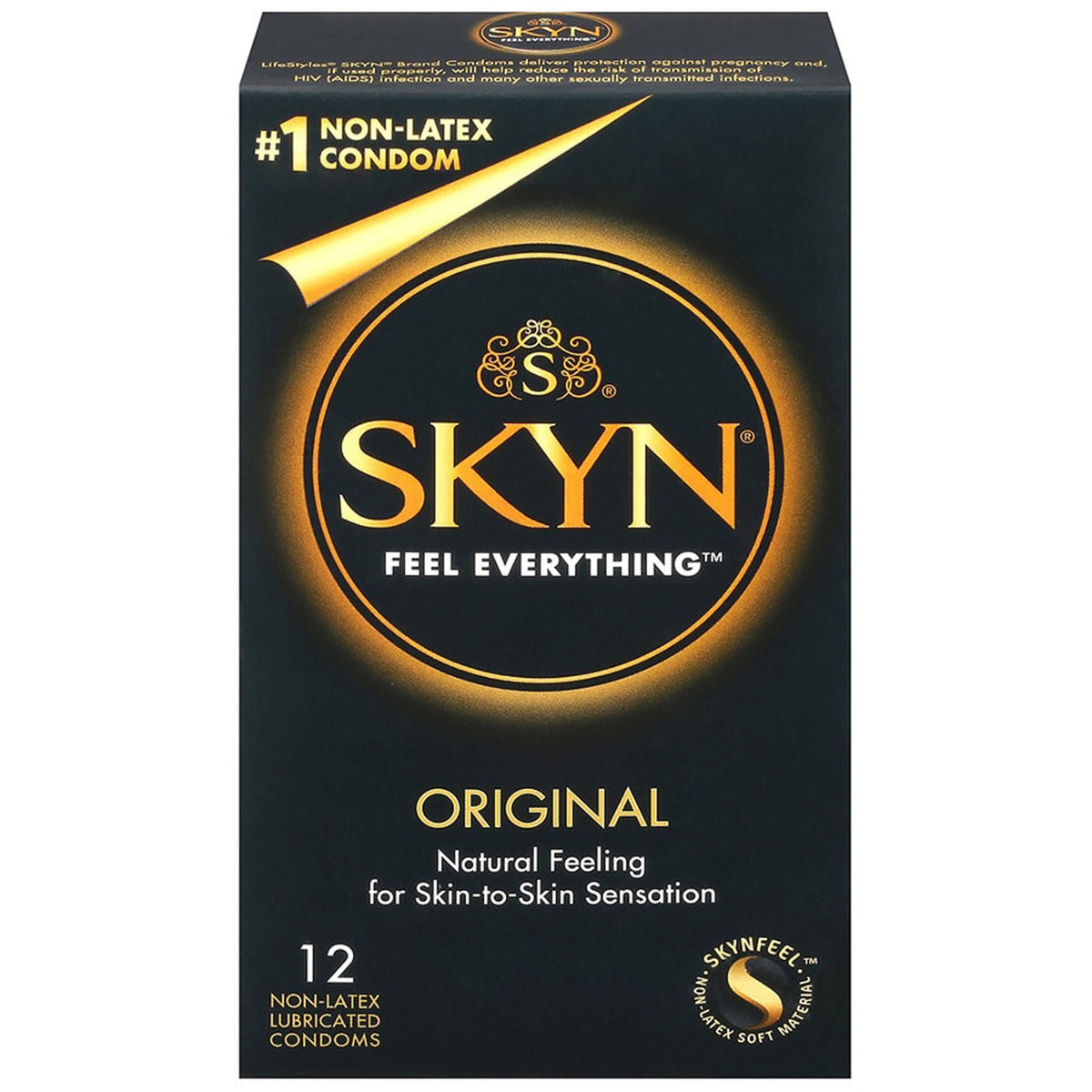 Lifestyles Skyn, Lubricated Condom, Polyisoprene - 07090727312-Box - LL Medico