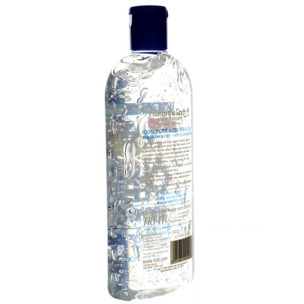 Fruit of the Earth Aloe Vera 100% Gel, Unscented