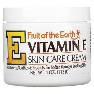 Fruit of the Earth Vitamin E Skin Care Cream, 4 oz Jar